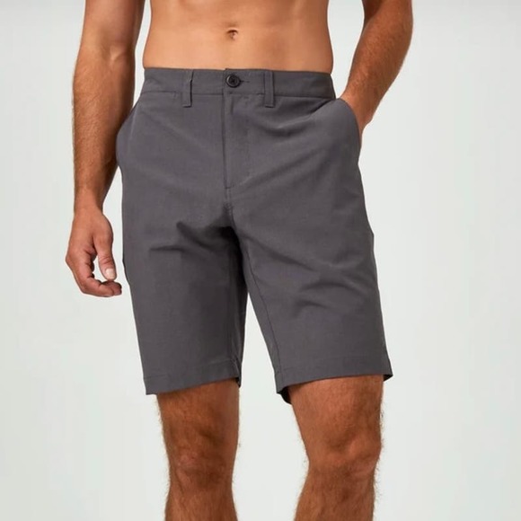 7 Diamonds Other - 7 Diamonds Hybrid Stretch Shorts Gray Men’s Size 32